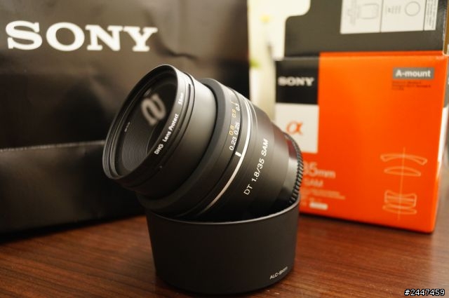 [開箱] DT 35mm F1.8 SAM 超值大光圈定焦鏡