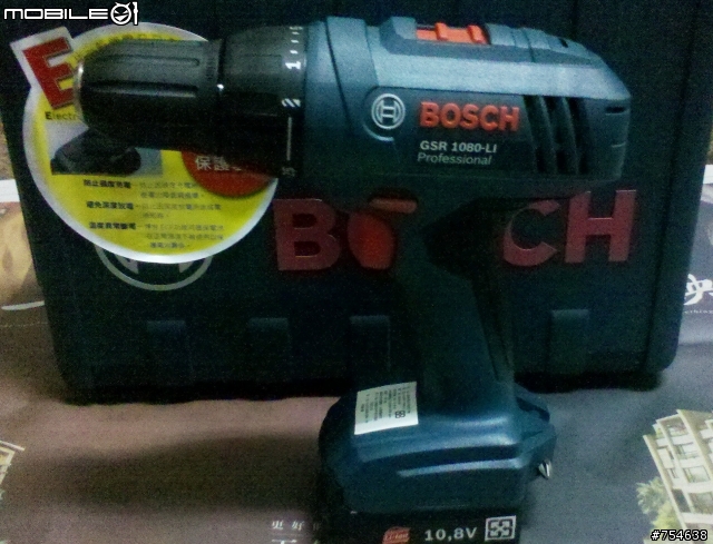 [工具]  BOSCH GSR 1080-Li  (加映同廠電鑽)