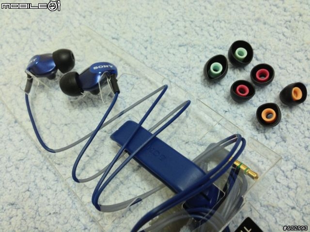 SONY密閉垂直入耳式立體聲耳機 MDR-EX220LP 木耳開箱!!