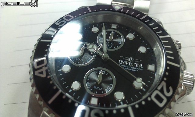 大表徑的快樂~~Invicta Men's 1768 Pro Diver Collection Chronograph Watch