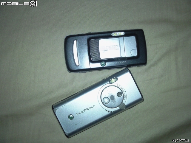 【老機重玩】Soft Bank 920SC 強碰 Sony Ericsson K850i
