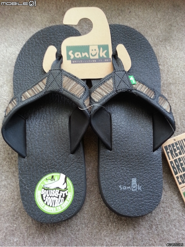 [ 開箱 ]  Sanuk sandals 簡易開箱