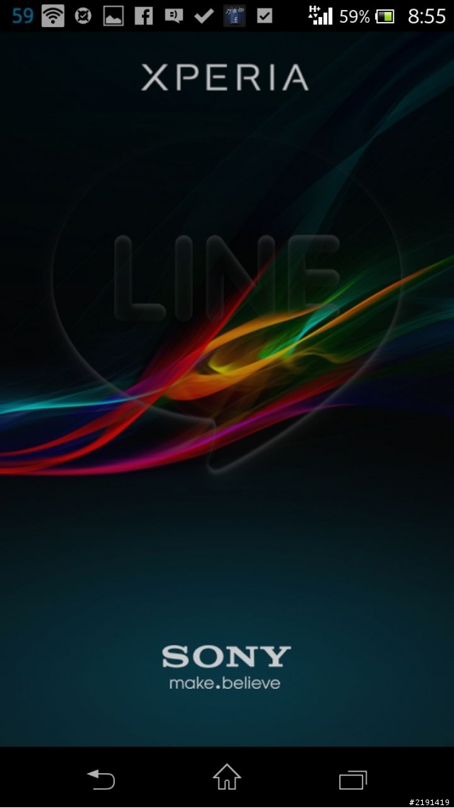 為各位SONY粉所做的LINE之SONY特製版!!