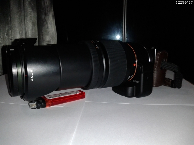 NEX5N+LA-EA2+SAL18-250！組合完成！跟無敵鐵金剛一樣(畫質不好手機拍的)