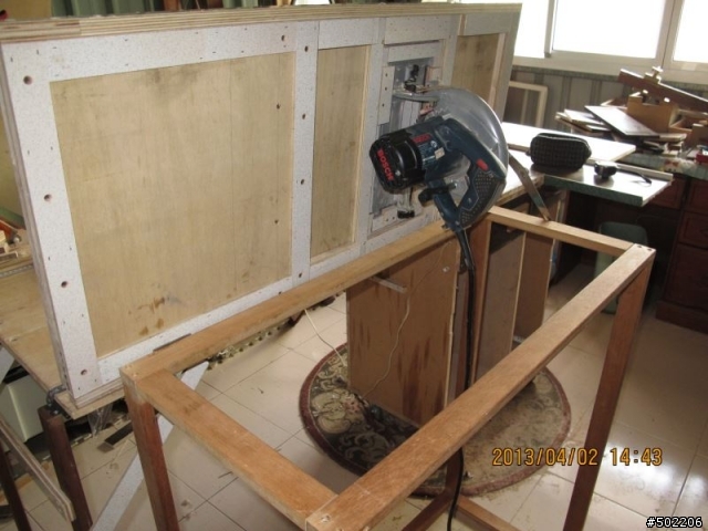 個人簡易工程-第23~4篇-多功能 收納型 組合式 鋸台 (改版篇-鋸台改推台篇 ) -製作紀錄