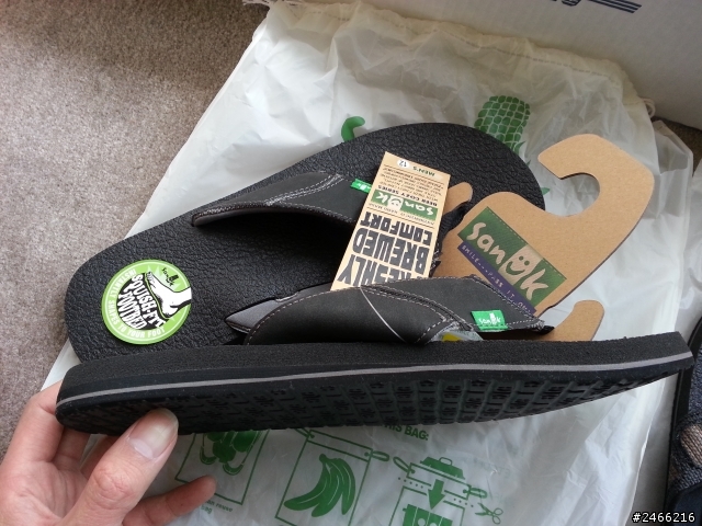 [ 開箱 ]  Sanuk sandals 簡易開箱