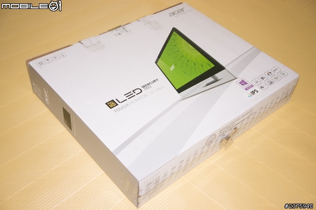 ( 開箱 ) ACER T232HL 特別的觸控螢幕