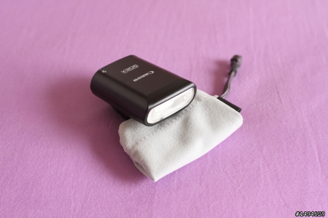 [開箱] 迷你閃光燈 Speedlite 90EX 開箱、簡單實拍心得