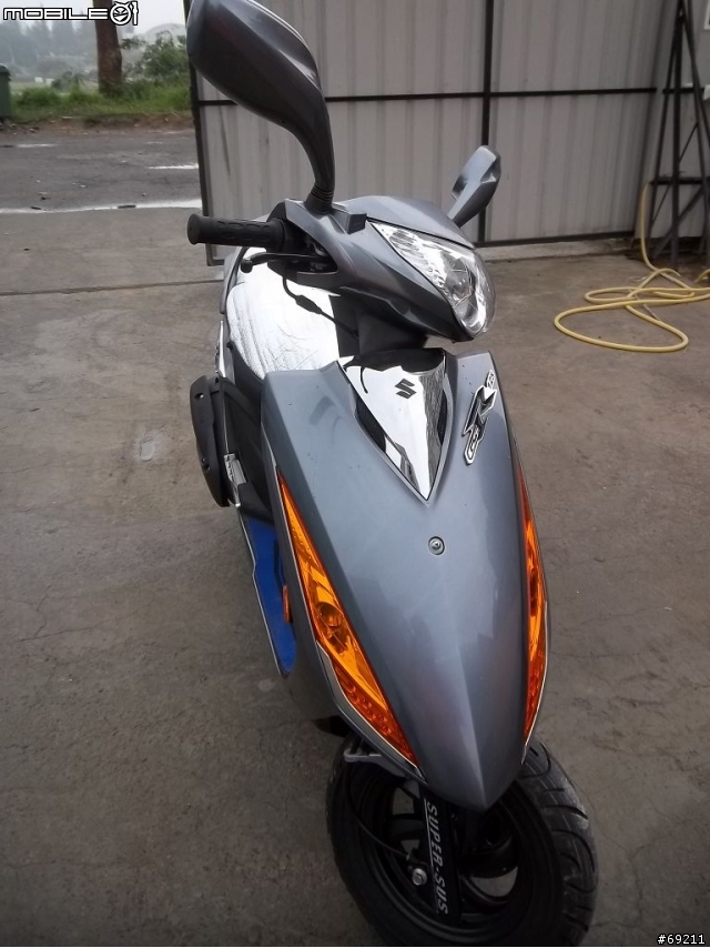 2013 GSR 125尊爵版鐵漢灰 開箱