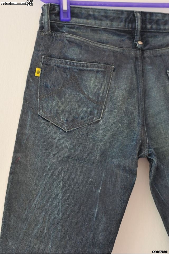 [絕對桃色] Jeansda"Lightning Bolt"Antique 桃閃上膠牛