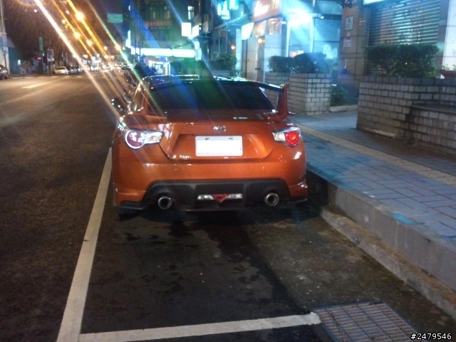 陸上GT86風格展現 氣勢凝人