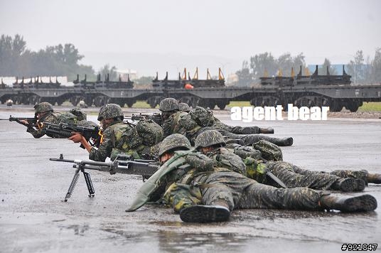 陸戰66旅跨區增援台中港