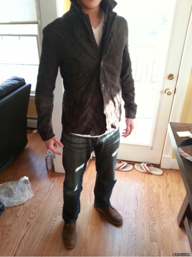 [開箱] ALLSAINTS Surmise Leather Blazer