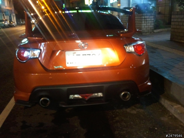 陸上GT86風格展現 氣勢凝人
