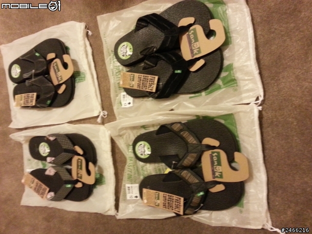 [ 開箱 ]  Sanuk sandals 簡易開箱