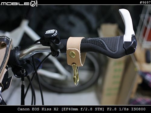 來個不一樣的"皮革製單車掛勾"
