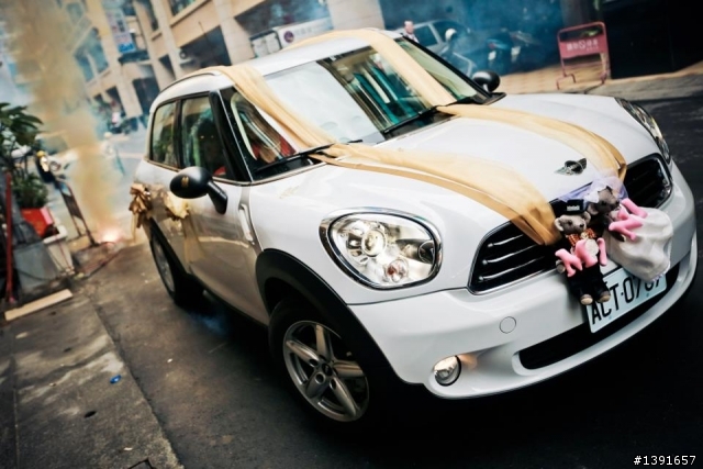 ３６台ＭＩＮＩ迎娶車隊