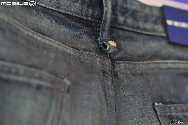 [絕對桃色] Jeansda"Lightning Bolt"Antique 桃閃上膠牛