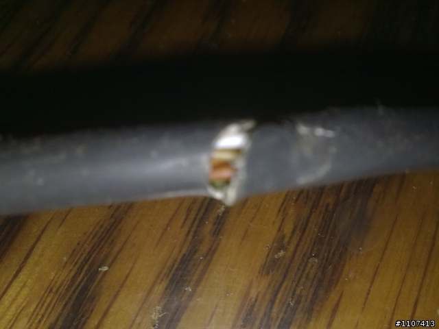 網路線燒掉!?