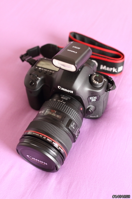 [開箱] 迷你閃光燈 Speedlite 90EX 開箱、簡單實拍心得