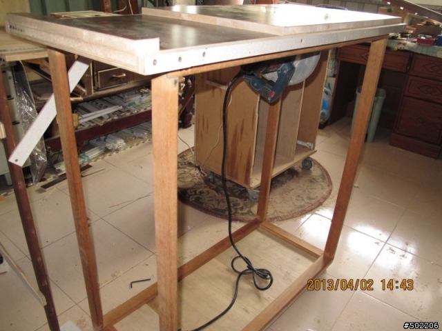 個人簡易工程-第23~4篇-多功能 收納型 組合式 鋸台 (改版篇-鋸台改推台篇 ) -製作紀錄