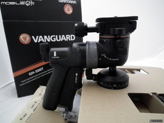 [開箱] 最終回一次到位 Vanguard GH-300T 精嘉 槍型手把雲台