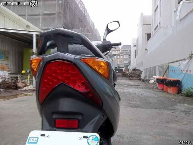 2013 GSR 125尊爵版鐵漢灰 開箱