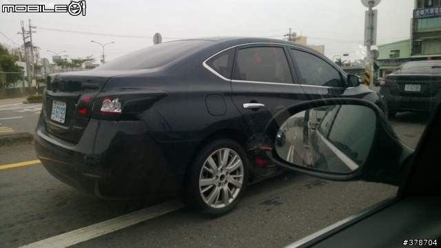 發現試牌車~不知道是哪家的?