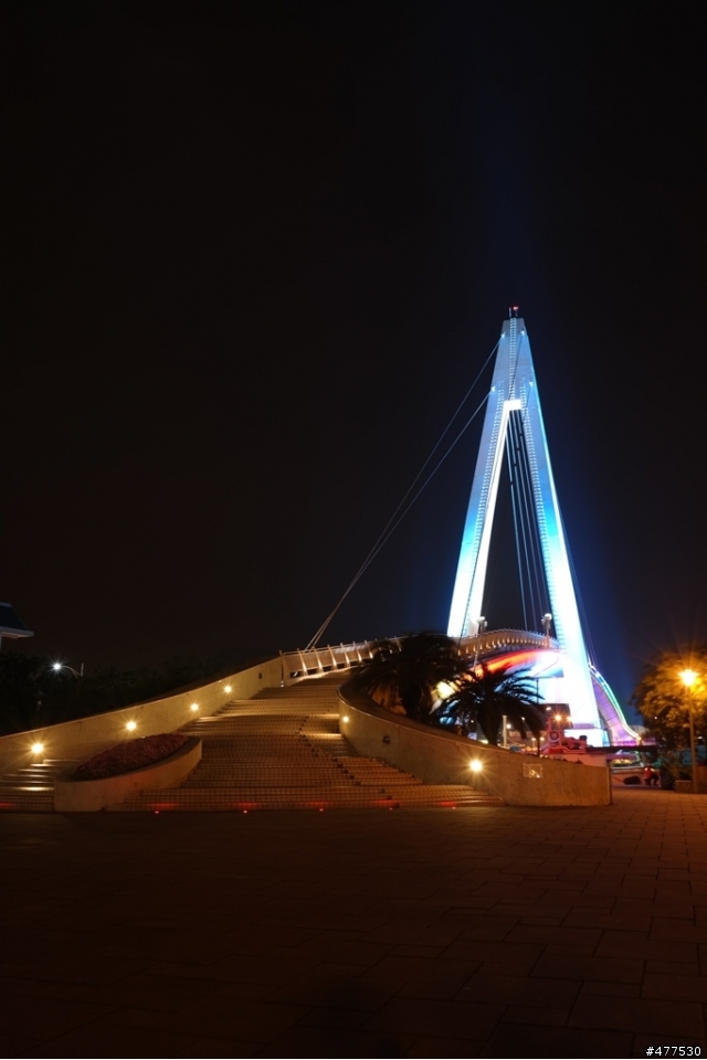 NX300的第一次夜拍拍星芒～
