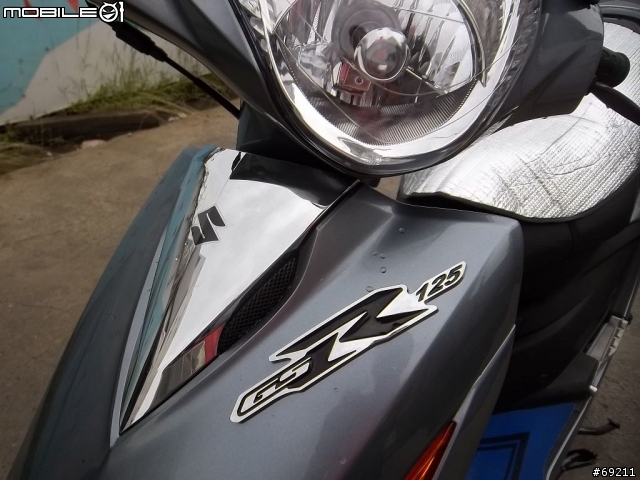 2013 GSR 125尊爵版鐵漢灰 開箱