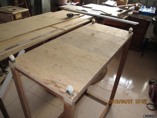 個人簡易工程-第23~4篇-多功能 收納型 組合式 鋸台 (改版篇-鋸台改推台篇 ) -製作紀錄