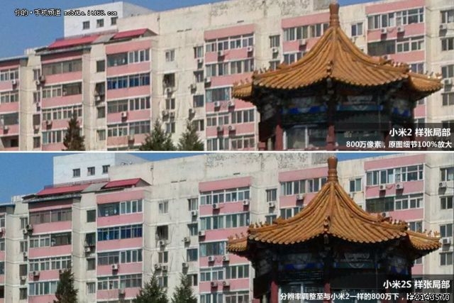 [米2s] 500萬畫素差在哪? 1300萬vs800萬.....轉貼文章