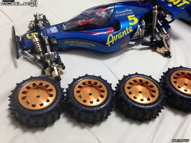 Tamiya Avante 2011 田宮 前衛者 1/10  (新增1/32四驅車版本 Avante)