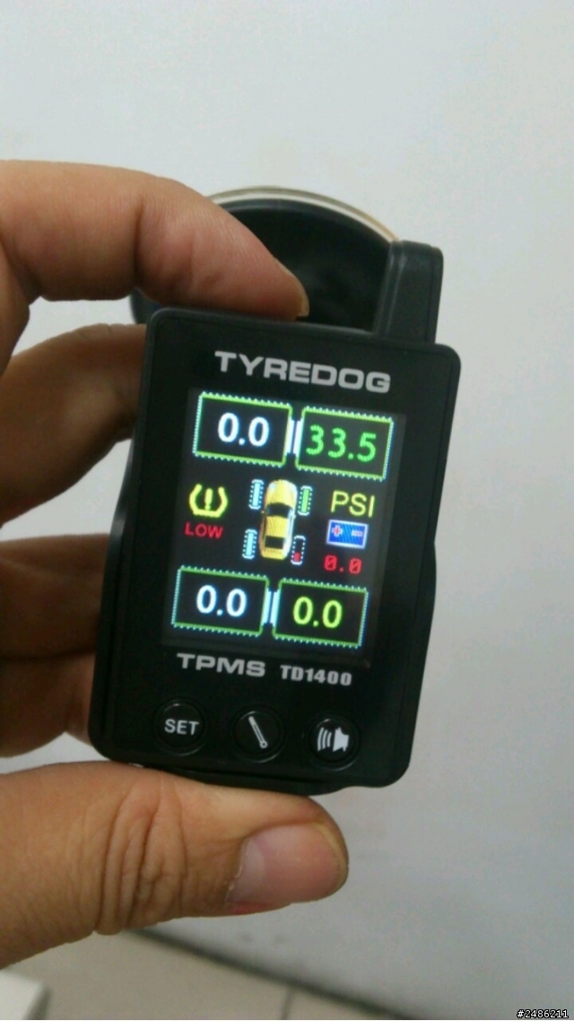 終於決定了~選擇 TYREDOG 胎壓偵測器 開箱文 !!