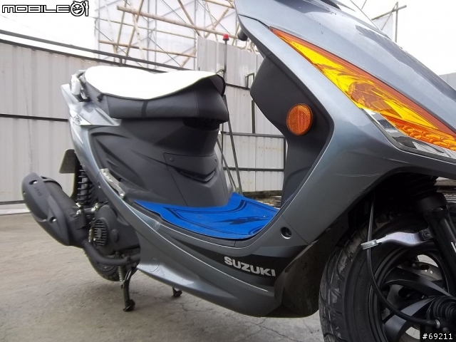 2013 GSR 125尊爵版鐵漢灰 開箱