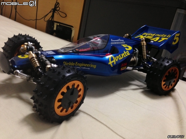 Tamiya Avante 2011 田宮 前衛者 1/10  (新增1/32四驅車版本 Avante)