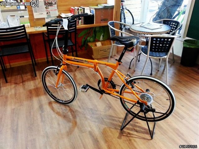 TAIWAN TOP (開箱)  20吋-小鋼炮折疊車21速-特別版