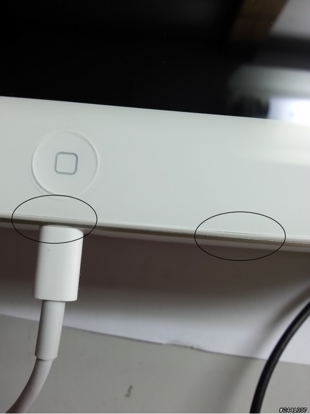 ipad4  有小縫??