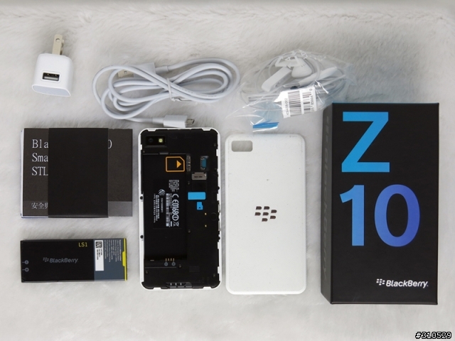 ☺BlackBerry Z10 開箱文初體驗首發☺