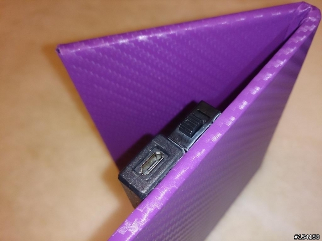 Xperia Z 充電底座 DIY-浪漫紫色版