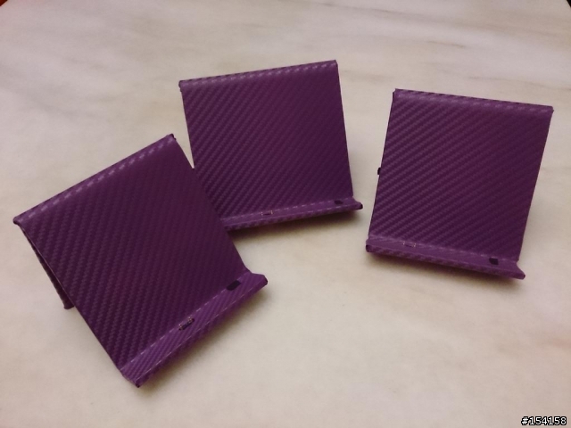 Xperia Z 充電底座 DIY-浪漫紫色版