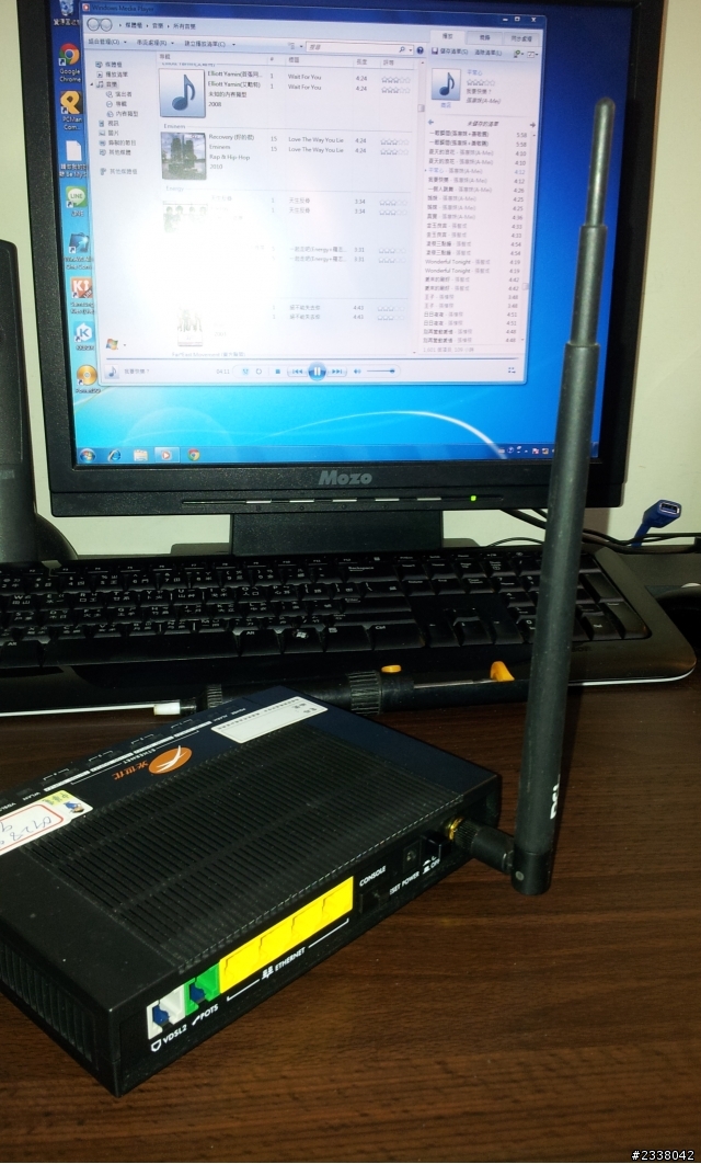 ZyXEL P880 無線天線外接