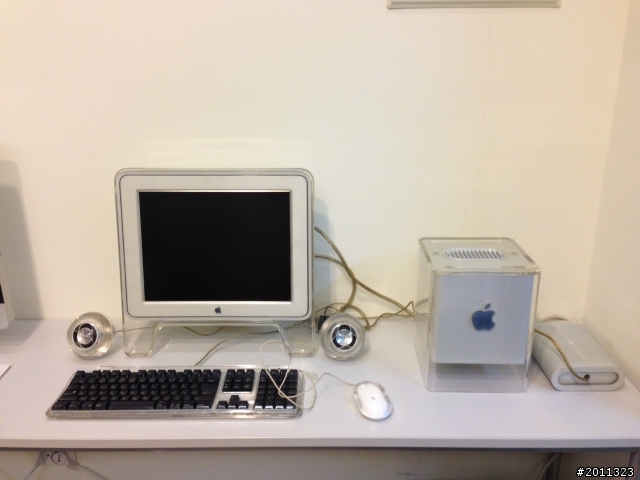 [也是有箱子可開] 十多年後的重逢，Power Mac G4 Cube。