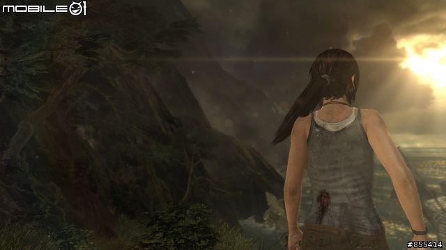蘿拉的「蓬頭散髮」，古墓奇兵特效檢測by HD7770