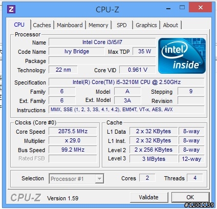 [開箱] ASUS K55VJ i5-3210M GT635M 2G HDD750GB 7200轉 RAM 8G