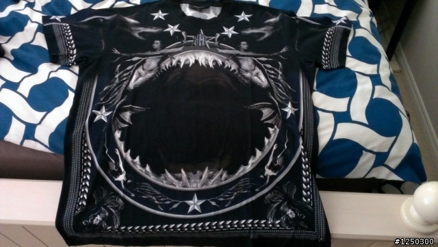 [Givenchy 纪梵希] 2012 Givenchy shark and mermaid  t shirt 開箱