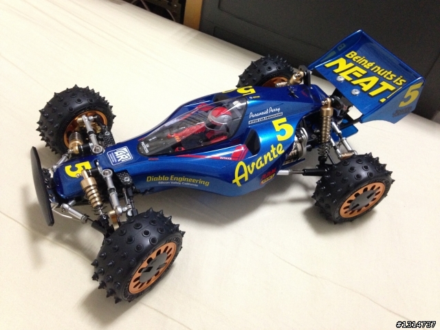 Tamiya Avante 2011 田宮 前衛者 1/10  (新增1/32四驅車版本 Avante)