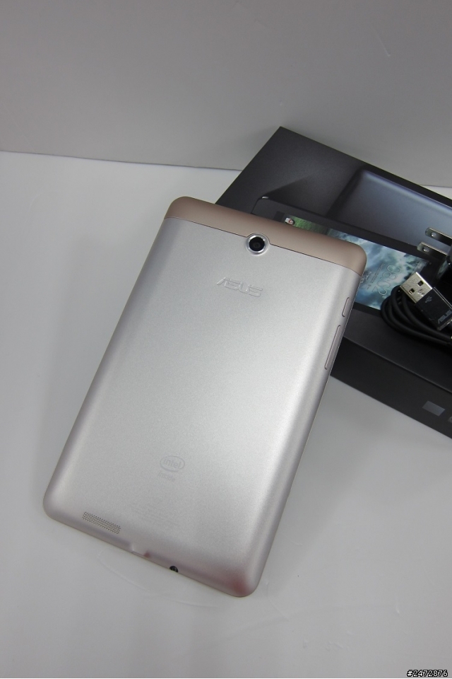[開箱] 帶財進家門 ASUS FonePad 香檳金開箱