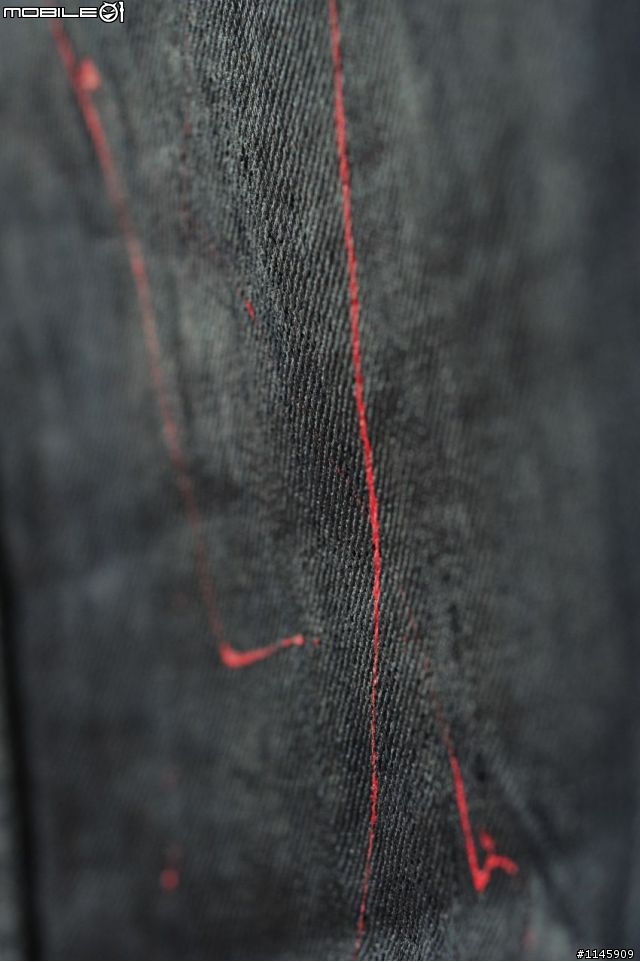 [絕對桃色] Jeansda"Lightning Bolt"Antique 桃閃上膠牛