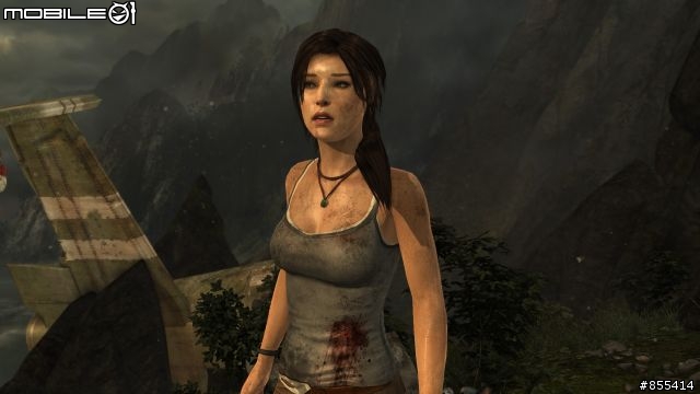 蘿拉的「蓬頭散髮」，古墓奇兵特效檢測by HD7770